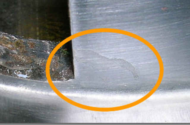 pièce en acier chromée par le procédé du chromage partiel